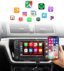 2 in 1 Wireless CarPlay + Android Auto USB Adapter